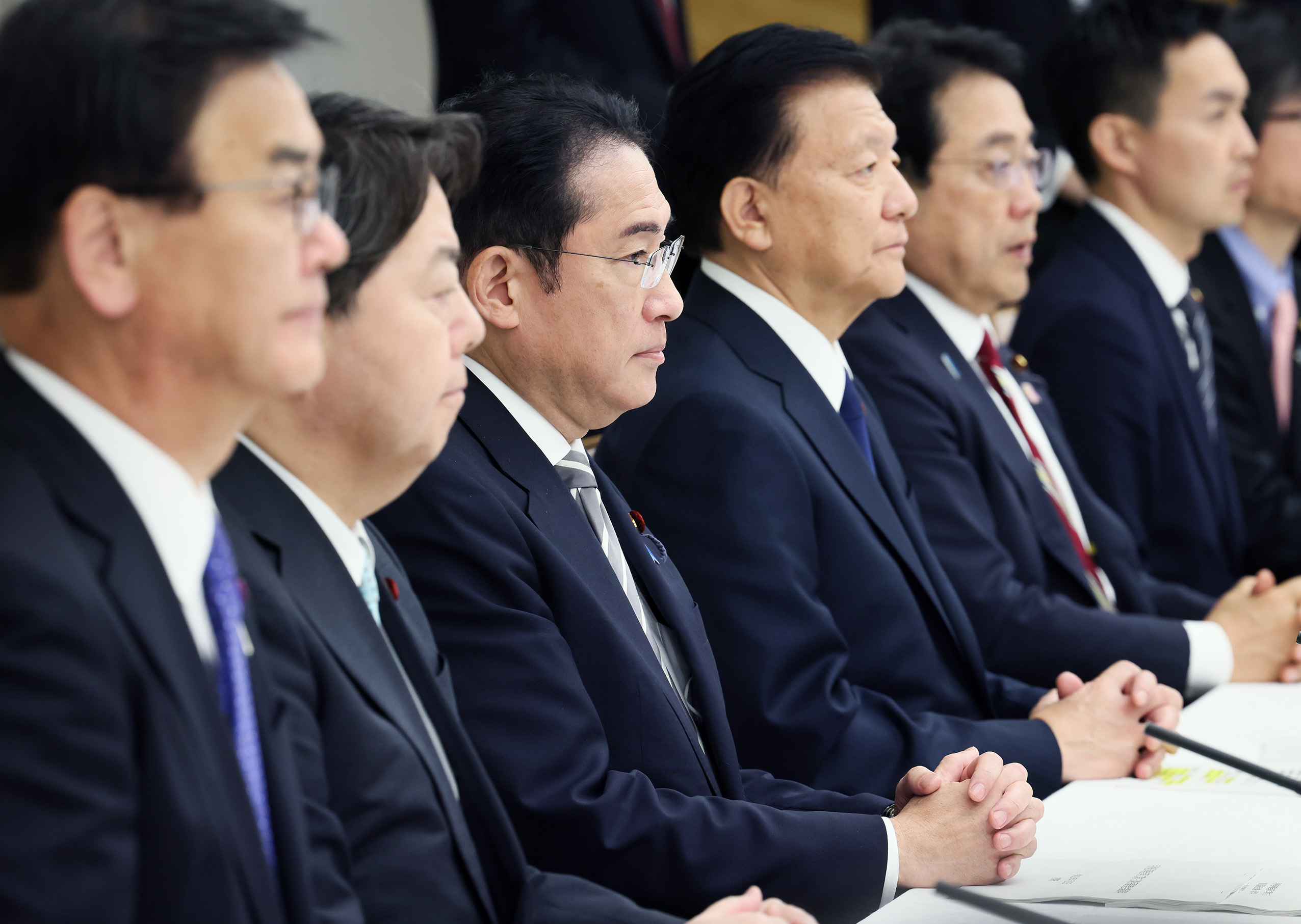 Prime Minister Kishida attending a meeting (4)